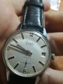【送料無料】rewel watch vintage carica manuale funzionante anni 5060