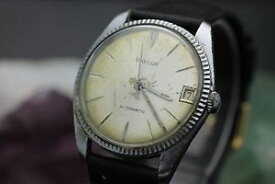 【送料無料】vintage baylor 17 jewel automatic self winding mens calendar wrist watch