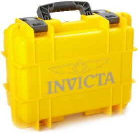 【送料無料】invicta ig0098rlc8sy 8 slot yellow plastic watch box case dc8yel