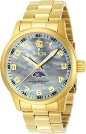 【送料無料】 mens invicta 23827 sea base moonphase gold tone bracelet watch