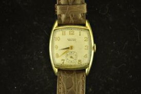 【送料無料】vintage mens waltham premier crescent st wristwatch caliber 870 running