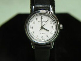 【送料無料】ladies rare amp; vintage wittnauer romance silver tone quartz watch nos 4115200
