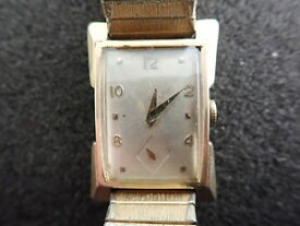 【送料無料】vintage elgin wristwatch caliber 670 running and keeping time 21 jewels
