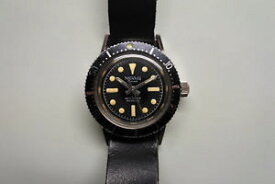 【送料無料】vintage monvis lady diver watch