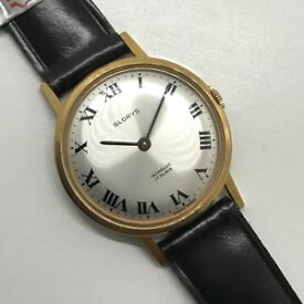 【送料無料】8734 vintage watch glorys mai indossato, nos carica manuale 28mm