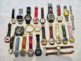 【送料無料】lot of 25 men amp; womens quartz wristwatches some working, some not 5