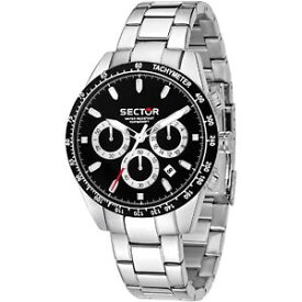 【送料無料】orologio sector no limits 245 r3273786004 uomo watch cronografo nero nuovo