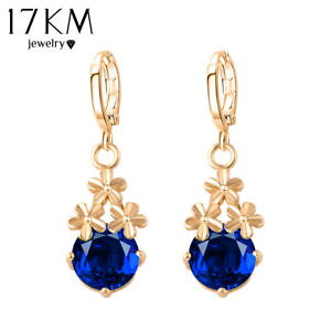 �y���������z�s�A�X�@�f�s�A�X�@as de67050 8 farben kristall blumen goldfarben ohrringe fur frauen zink legieru