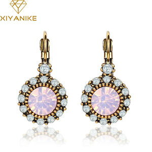 �y���������z�s�A�X�@�f�A�N�Z�T���[�N���X�^���h���b�v�s�A�X�@as de60153 zubehor kristalltropfen ohrringe fur frauen zink legierung wasser