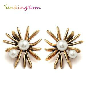 �y���������z�s�A�X�@�f�r���e�[�W�p�[���X�^�b�h�s�A�X�@as de57987 vintage synthese perlenbolzenohrringe fur frauen zink legierung geom