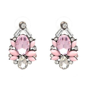 �y���������z�s�A�X�@�f�N���X�^�r���e�[�W�X�^�b�h�s�A�X�@as de56573 crysta jahrgang aussage bolzen ohrringe fur frauen zink legierung wa