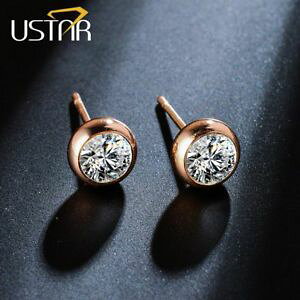 �y���������z�s�A�X�@�f�V���v���W���R���X�^�b�h�s�A�X�@���E���has de58481 einfache aaa zircon bolzen ohrring fur frauen zink legierung runde