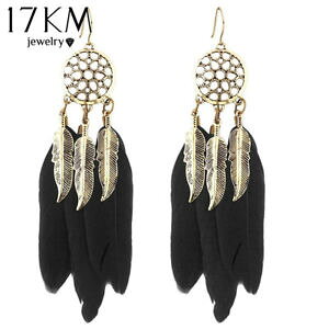 �y���������z�s�A�X�@�r���e�[�W�L���b�`���[as de67446 weinlese mann traumfanger lange feder frauen zink legierung