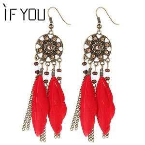 �y���������z�s�A�X�@�r���e�[�W�L���b�`���[�s�A�X�@as de60506 sie vintage traumfanger lange ohrringe fur frauen zink legierung fed