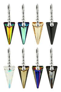 yzsAX@XtXL[XpCNC[tbNsterling silber spike ohrhaken gemacht mit 6480 18mm swarovski kristallen