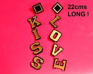 yzsAX@N[ANsAX@uAvLXdare um zu khn riesiges acryl ohrringe liebe amp; kuss cg1505