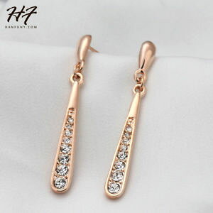 �y���������z�s�A�X�@�f���[�Y�S�[���h�J���[�s�A�X�@�X�p�C�Nas de57070 wasser tropfen rose gold farbe ohrring zink legierung spike frauen