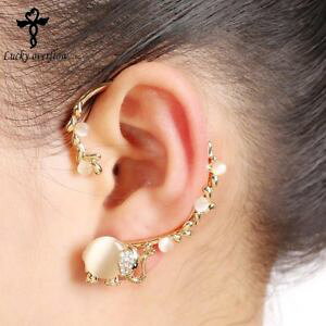 �y���������z�s�A�X�@�f�s�A�X�@�I�[�o�[�t���[�S�[���h�I�p�[��as de65316 uberlauf goldfarben bijoux opal stein fur frauen klipp ohrringe tier