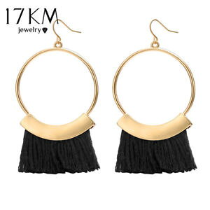 �y���������z�s�A�X�@�f�t�b�N�s�A�X�@as de67269 bohemian big round haken ohrringe fur frauen bijoux zink legierung f