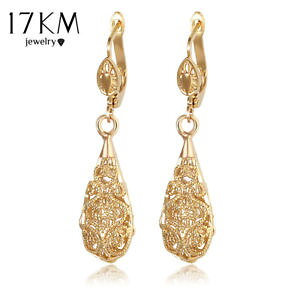 �y���������z�s�A�X�@�f�r���e�[�W�s�A�X�@as de67301 weinlese steampunk goldfarben hohle ohrringe fur frauen zink legieru
