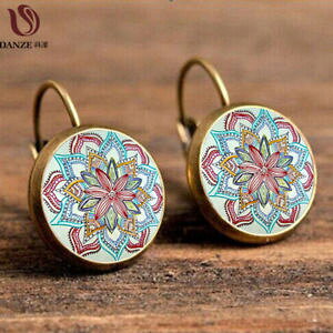�y���������z�s�A�X�@�f�r���e�[�W�g���R�t�b�N�s�A�X�@as de60274 2 farbe jahrgang turkischstammige haken ohrring frauen zink legierun