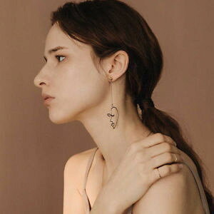 �y���������z�s�A�X�@�f���@���^�C�v�S�b�z�X�^�C���b�V���s�A�X�@as de60461 van gogh abstrakte stilvolle ohrringe fur frauen art zink legierung