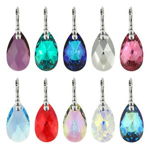 yzsAX@XtXL[ZLeBX^[OVo[C[tbNsterling silber sicherheit ohrhaken gemacht mit 6106 22mm swarovski kristalle