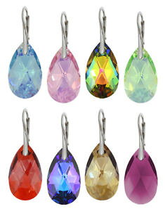 yzsAX@X^[OVo[sAX@XtXL[sterling silber ohrringe gemacht mit 6106 birne 22mm swarovski kristalle