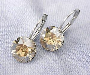 yzsAX@sAX@XtXL[S[fVhEuES[huEsAX@neu ohrhnger 8mm swarovski steine golden shadowbraungoldbraun ohrringe