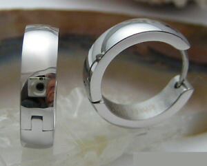 yzsAX@XeXX`[t[vsAX@Vo[edelstahl creolen ohrringe silber hochglnzend 18mm bogen flinserl herren damen