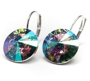 yzsAX@XtXL[p_CXO[p[v}`sAX@sAX@neu ohrhnger mit 12mm swarovski steine paradisegrnlilamulti ohrringe