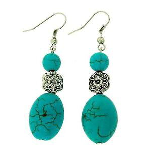 yzsAX@RNV^[RCYsAX@the olivia collection rekonstituiert trkis amp; metall perlenbesetzt ohrhnger