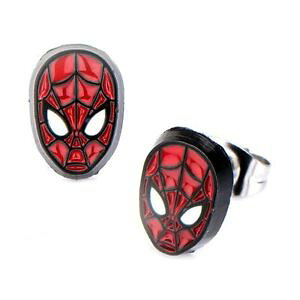 yzsAX@XpC_[}}XNXeXX`[sAX@CZXiziell lizenziert marvel spiderman maske edelstahl ohrringe