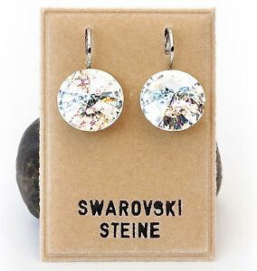 yzsAX@sAX@NX^NA}`sAX@XtXL[neu ohrhnger 14mm swarovski steine in white patinakristallklarmulti ohrringe