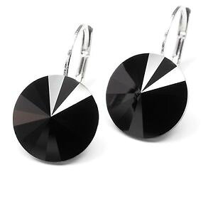 yzsAX@XtXL[NX^X^bhsAX@ubNsAX@A`WFbgneu ohrhnger mit 12mm swarovski steine jetschwarz ohrringe antiallergisch
