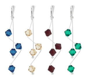 yzsAX@X^[O][cX^[OXtXL[sterling slber lange ohhringe gemacht mit 5328 swarovski kristallen perlen