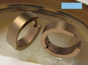 yzsAX@YXeXX`[t[vsAX@R[q[S[h}bgedelstahl creolen herren ohrringe kaffee gold matt mnner klapp kreolen 18mm