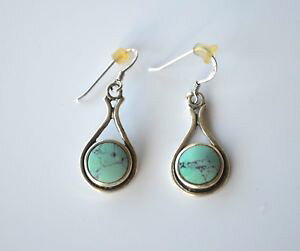 yzsAX@re[WX^[OVo[^[RCYsAX@^Cvintage sterling silber 925 trkis ohrringe gestempelt cfj thai