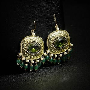 yzsAX@tbNS[fsAX@O[NX^~jr[YtWsAX@re[Wohrringe hook golden grn kristall mini perlen fringe ohrhnger vintage a6