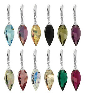 yzsAX@XtXL[hbvX^[OVo[C[tbNsterling silber ohrhaken gemacht mit 6540 tropfen 20mm swarovski kristallen