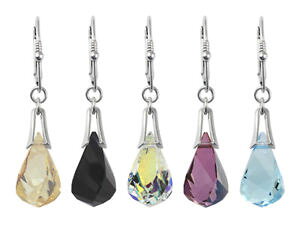 yzsAX@XtXL[XpCX^[OVo[C[tbNsterling silber ohrhaken gemacht mit 6020 helix 18mm swarovski kristallen