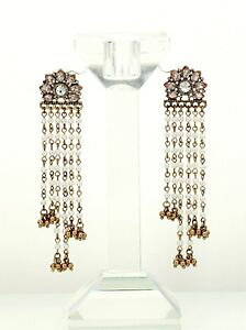 �y���������z�s�A�X�@�s�A�X�@�S�[���f���{�������p�[���z���C�g�s���N�A�[���f�R�N���b�vohrringeohren clip auf lang golden bommel perle wei rosa art deco x21