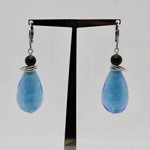 �y���������z�s�A�X�@�s�A�X�@�x�l�`�A�����m�K���X�P�[�Xohrringe antica murrina venezia mit muranoglas fallen blau or540a07