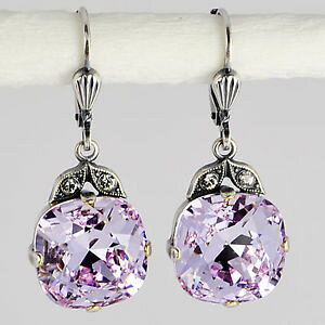 yzsAX@sAX@XtXL[NX^Vo[Eh{[oCIbggrevenkmper ohrringe swarovski kristall silber rund kugel 12 mm lila violet