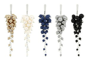 �y���������z�s�A�X�@�s�A�X�@�X�����t�X�L�[sterling silber baumeln lange ohrringe gemacht mit 5810 swarovski kristall