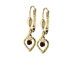 yzsAX@CG[S[hn[gsAX@K[lbgsAX@paar 333 gelbgold ohrhnger brisur ohrringe herz granat damen kinder 7703