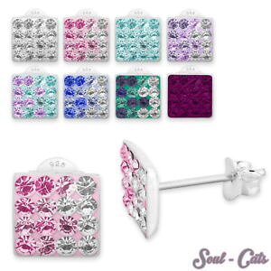 �y���������z�s�A�X�@���C���X�g�[���s�A�X�@�X�^�[�����O�V���o�[�X�^�[�����O�V���o�[���C���b�N�s���Nstrassohrringe 925ersilber sterlingsilber flieder pink blau wei brombeere