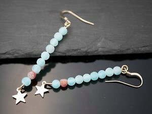 yzsAX@nhChsAX@X^[S[h^[RCYr[Yhandgefertigte ohrhnger perlen mit stern gold trkis