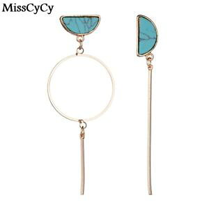 �y���������z�s�A�X�@�f�����O�^�C�v�h���b�v�s�A�X�@as de67188 asymmetrische lange art tropfen ohrringe fur frauen zink legierung g