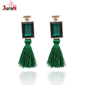 �y���������z�s�A�X�@�f�X�N�G�A�N���X�^�������O���[�v�^�b�Z��as de66051 w1103 1 frauen quadratische kristall lange rope tassel statement ohr